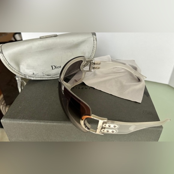 Christian Dior Airspeed 2 shield sunglasses - Y2K RARE NEW DEADSTOCK - Picture 12 of 12